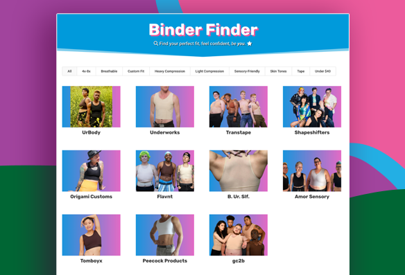 Binder Finder